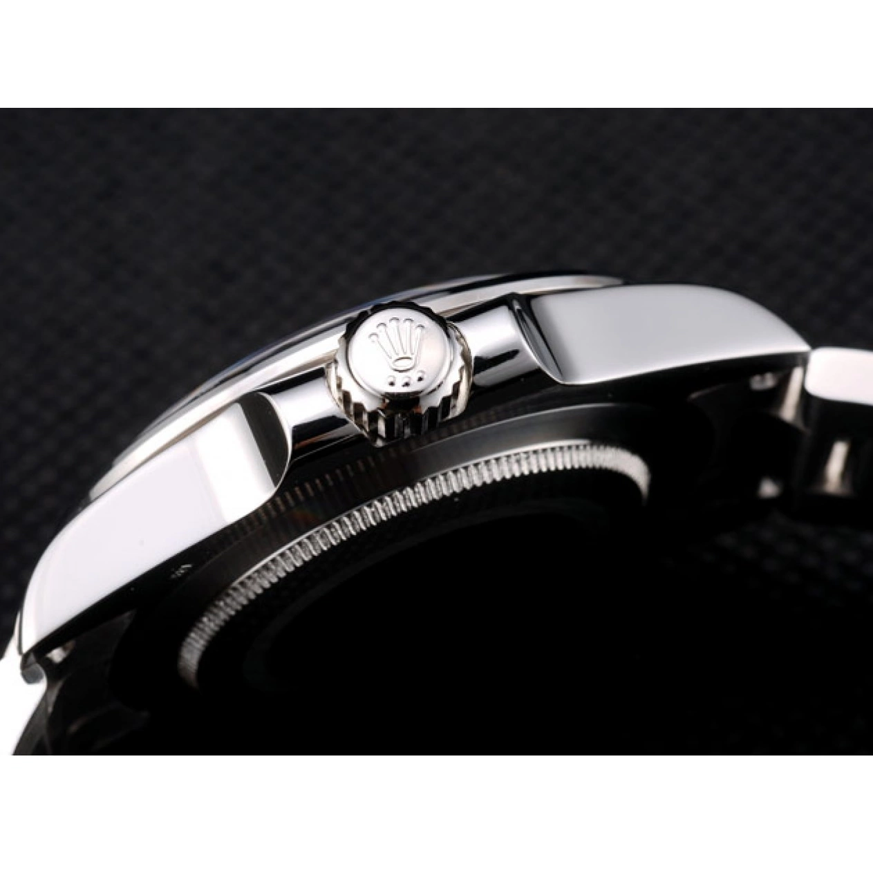 Good Copy Rolex Watches Watch Dial Rolex Black Explorer Steel Stainless Bezel 0713